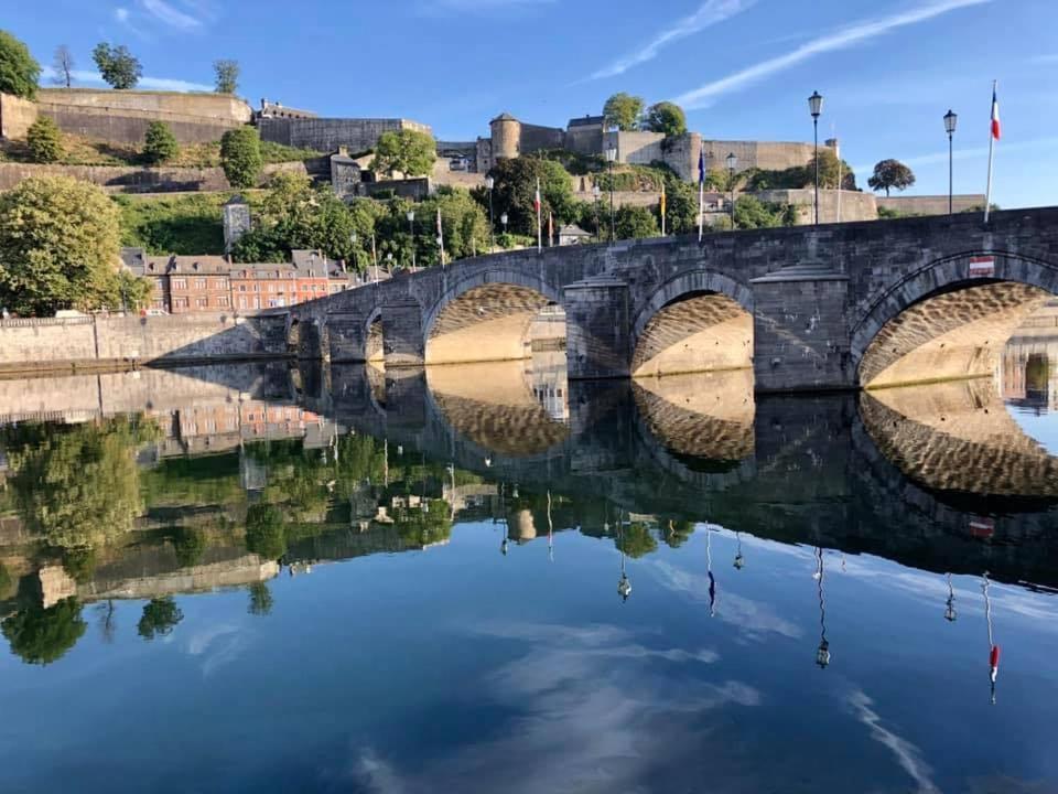 Maison Et Velos A Godinne Dans La Vallee De La Meuse Ngoại thất bức ảnh